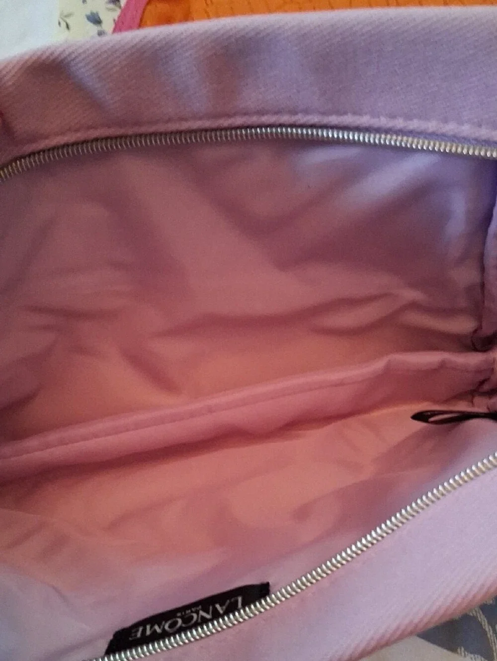 NWOT Lot Of 2 Lancome Makeup Bags. Never Used! Large Sizes.